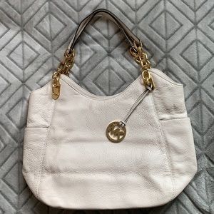 Michael Kors leather shoulder bag